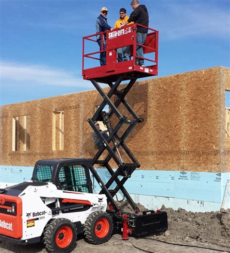 skid steer attachments scissor lift|1908e skid lift attachment.